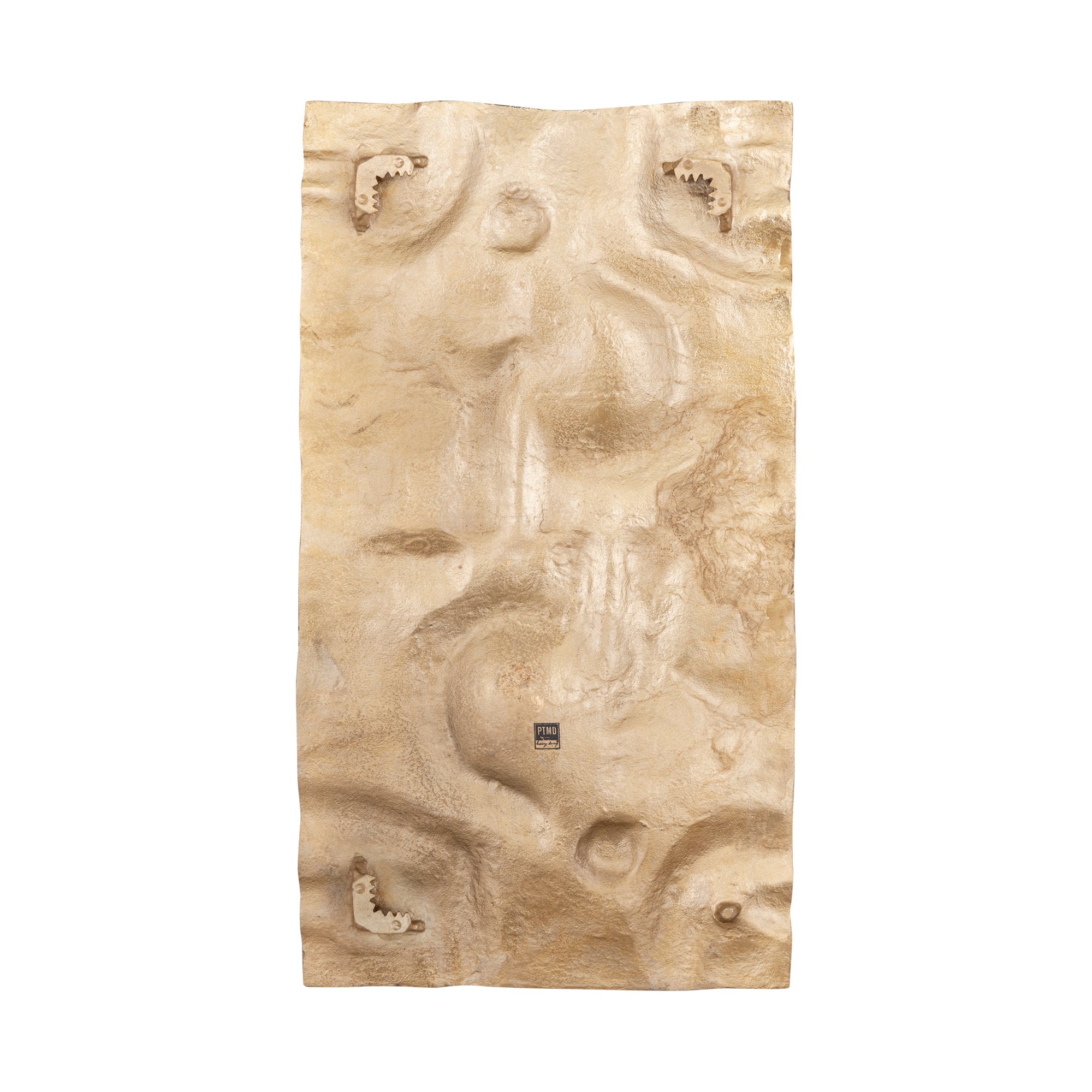 Eogan Gouden Gegoten Aluminium Wandpaneel Rechthoek - depauwwonen