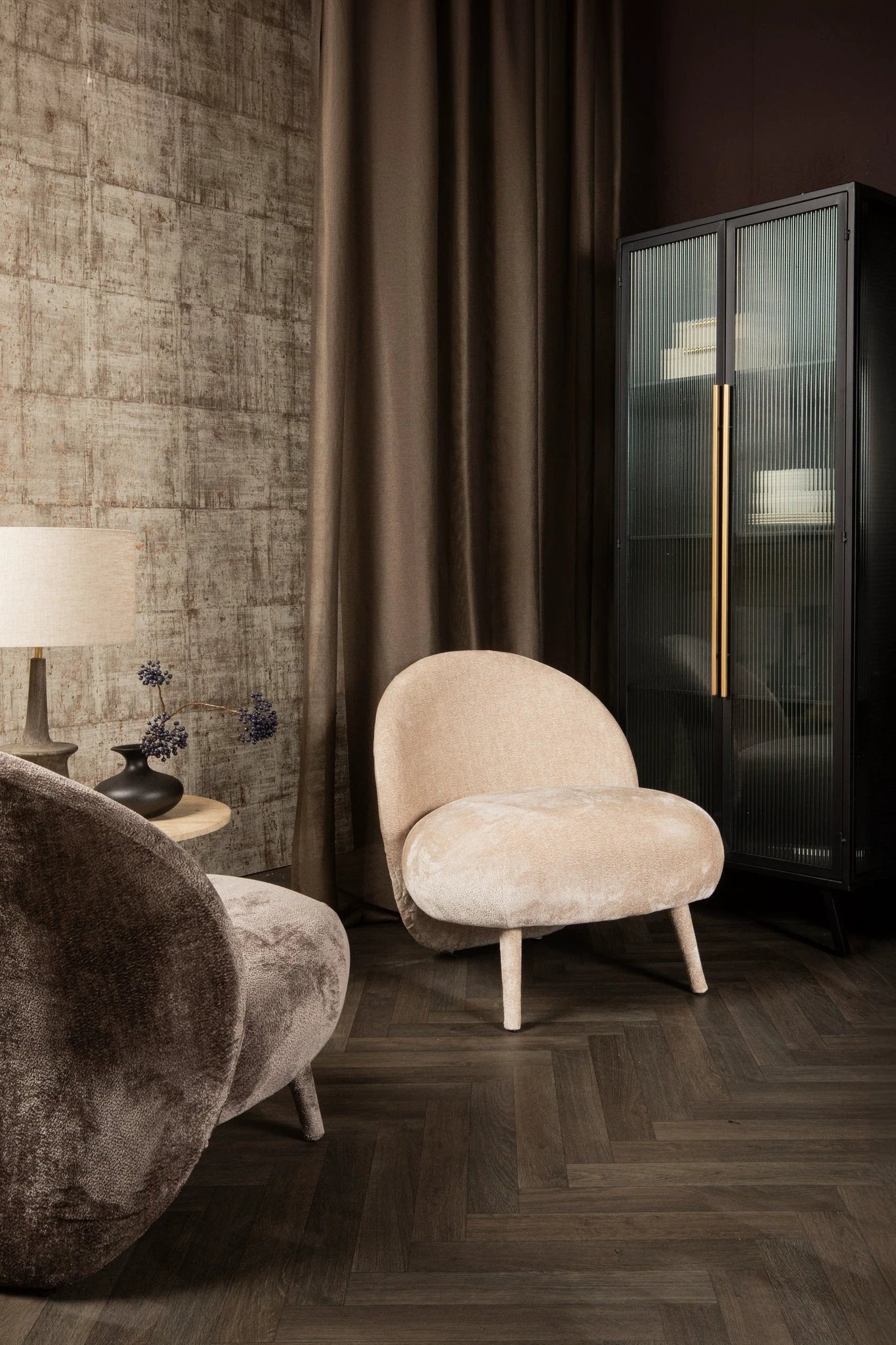 Eonas Fauteuil Mocca by PTMD