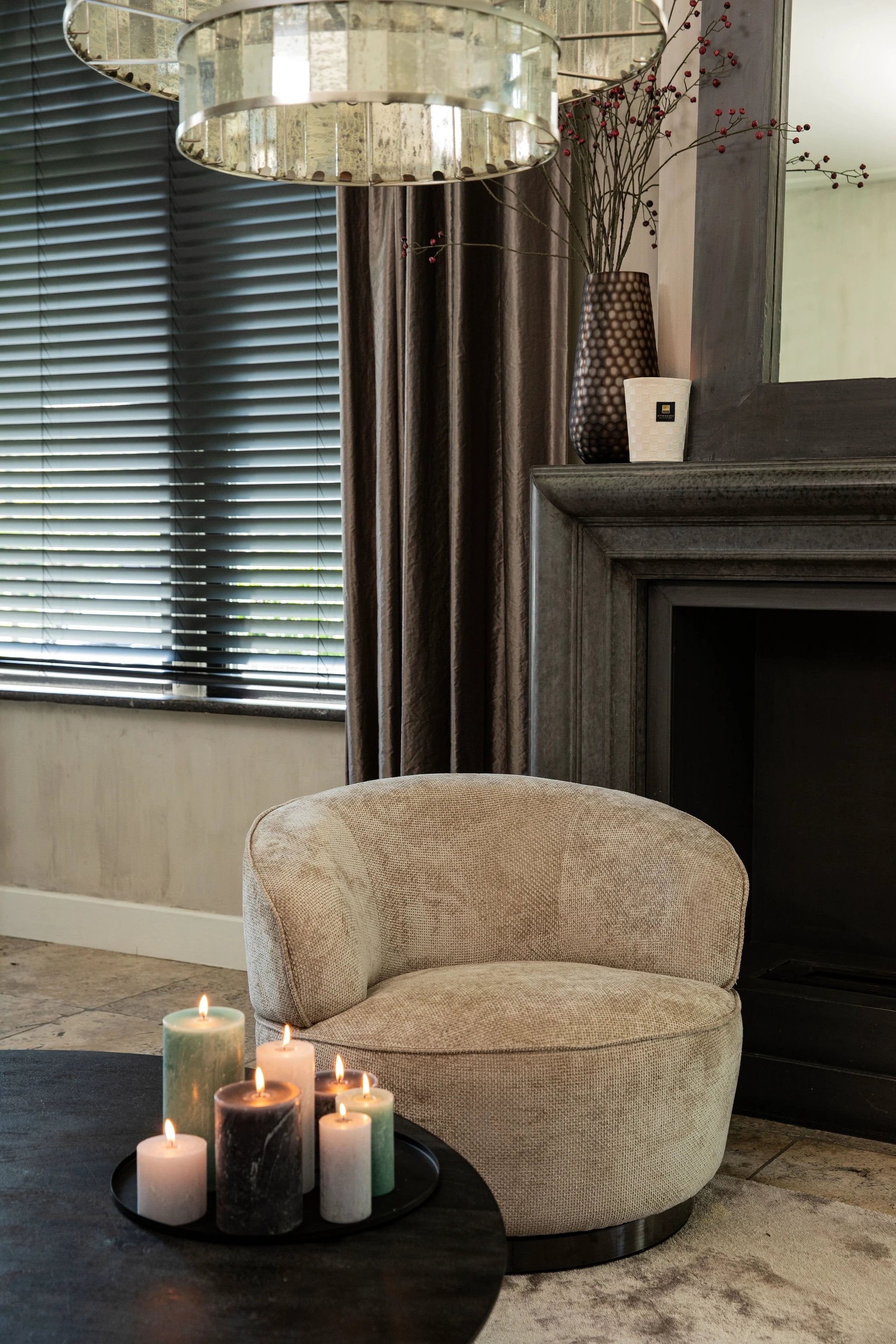 Filou Beige Fauteuil Eden by PTMD