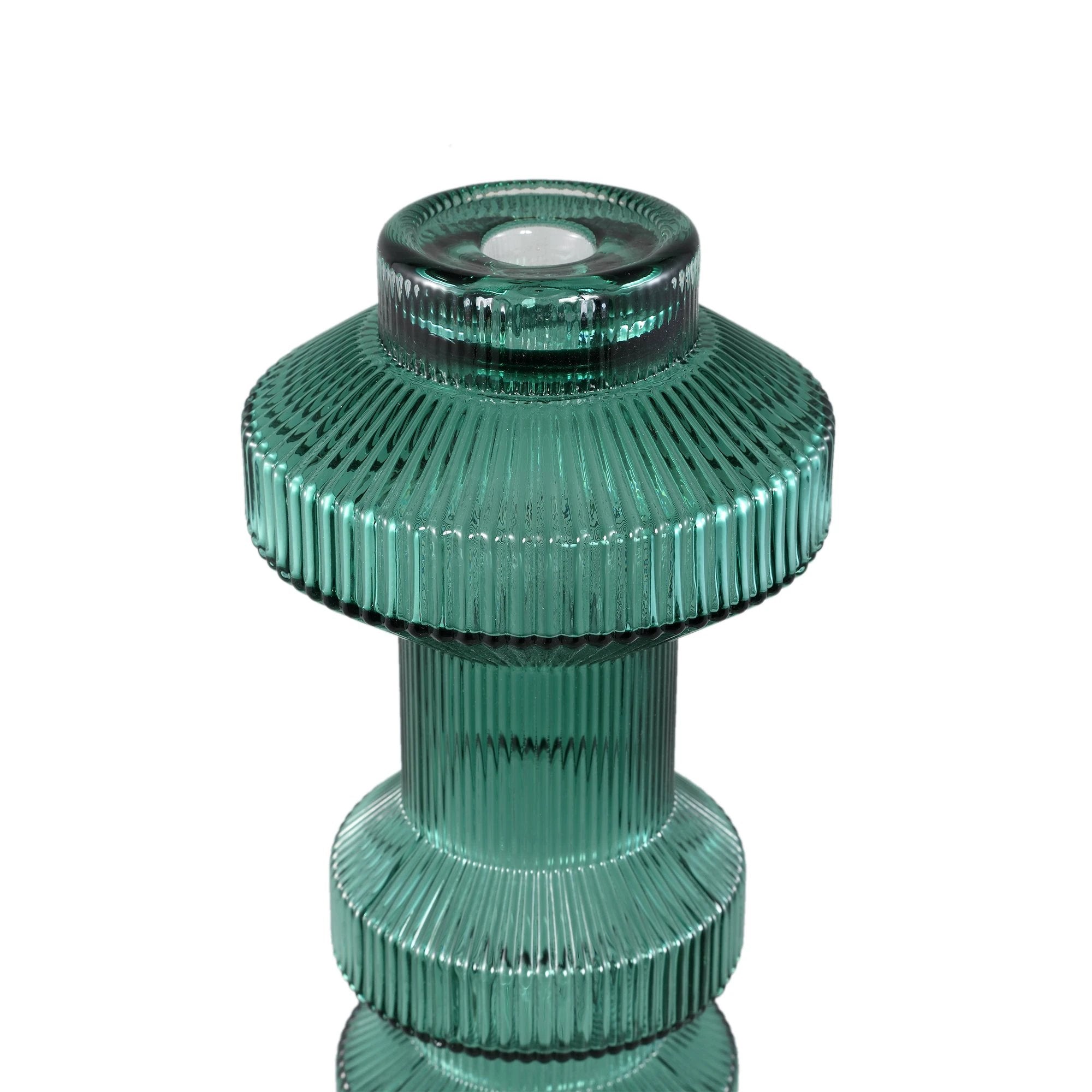 Galinda Donkergroene Glazen Kaarsenhouder M by PTMD