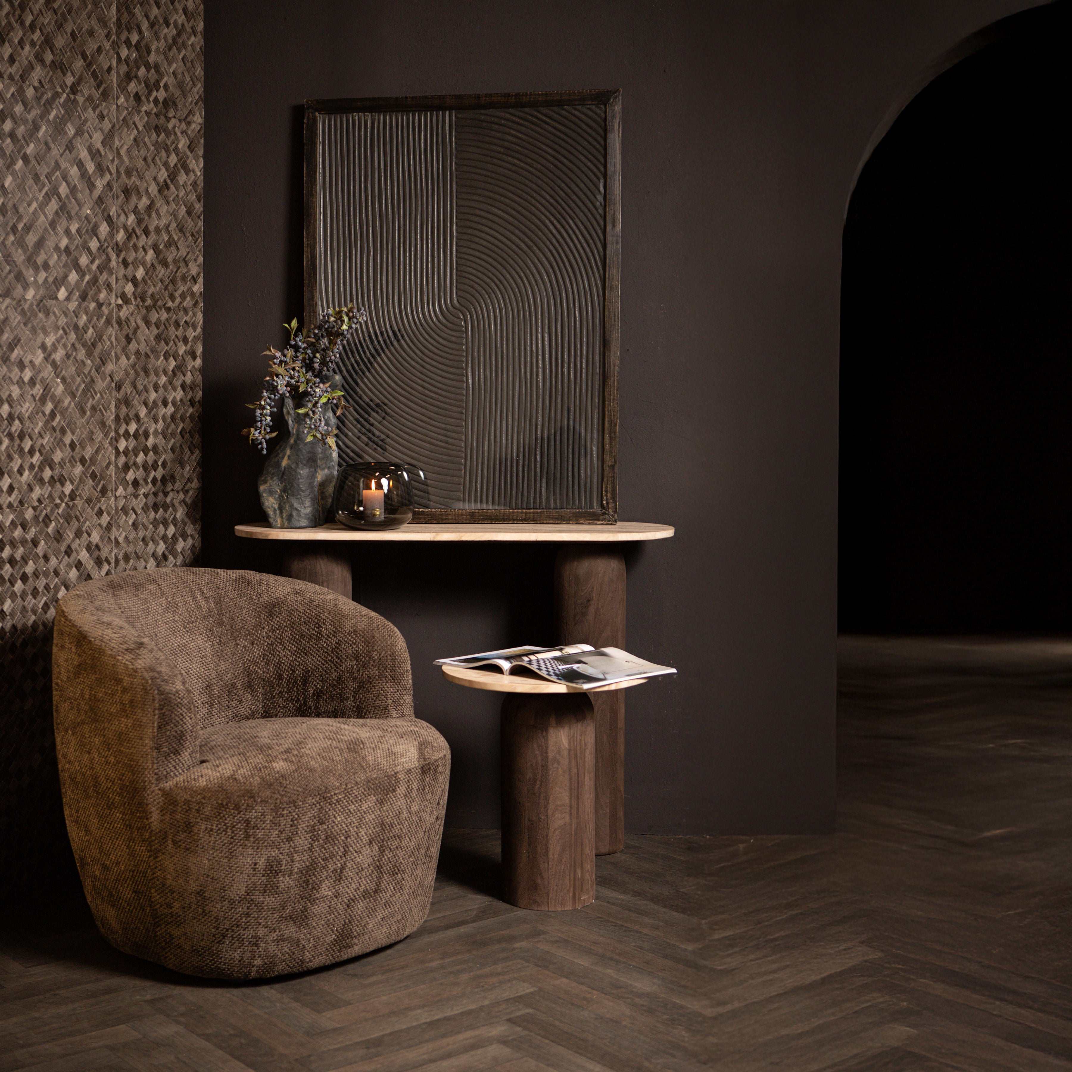 Grasa Bruine Fauteuil Eden - depauwwonen