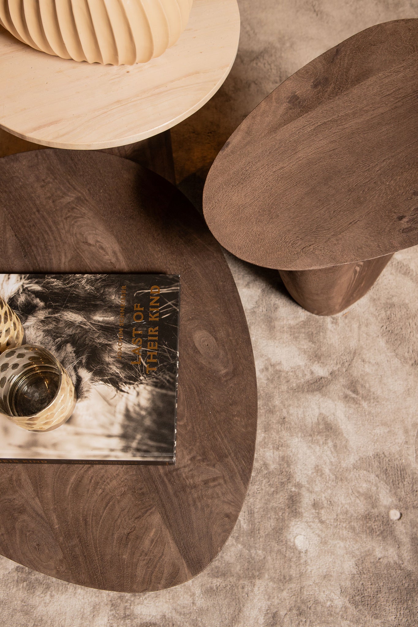 Harshad Bruine Mango Houten Salontafel - depauwwonen