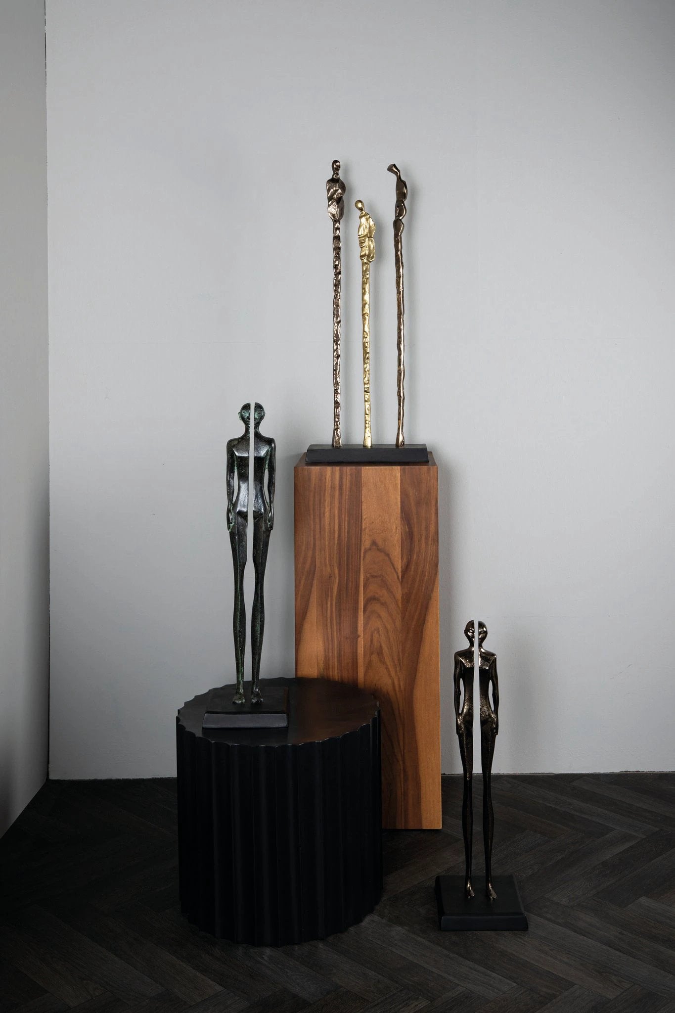 Ilsee GunMetal Gegoten Alu Standbeeld by PTMD