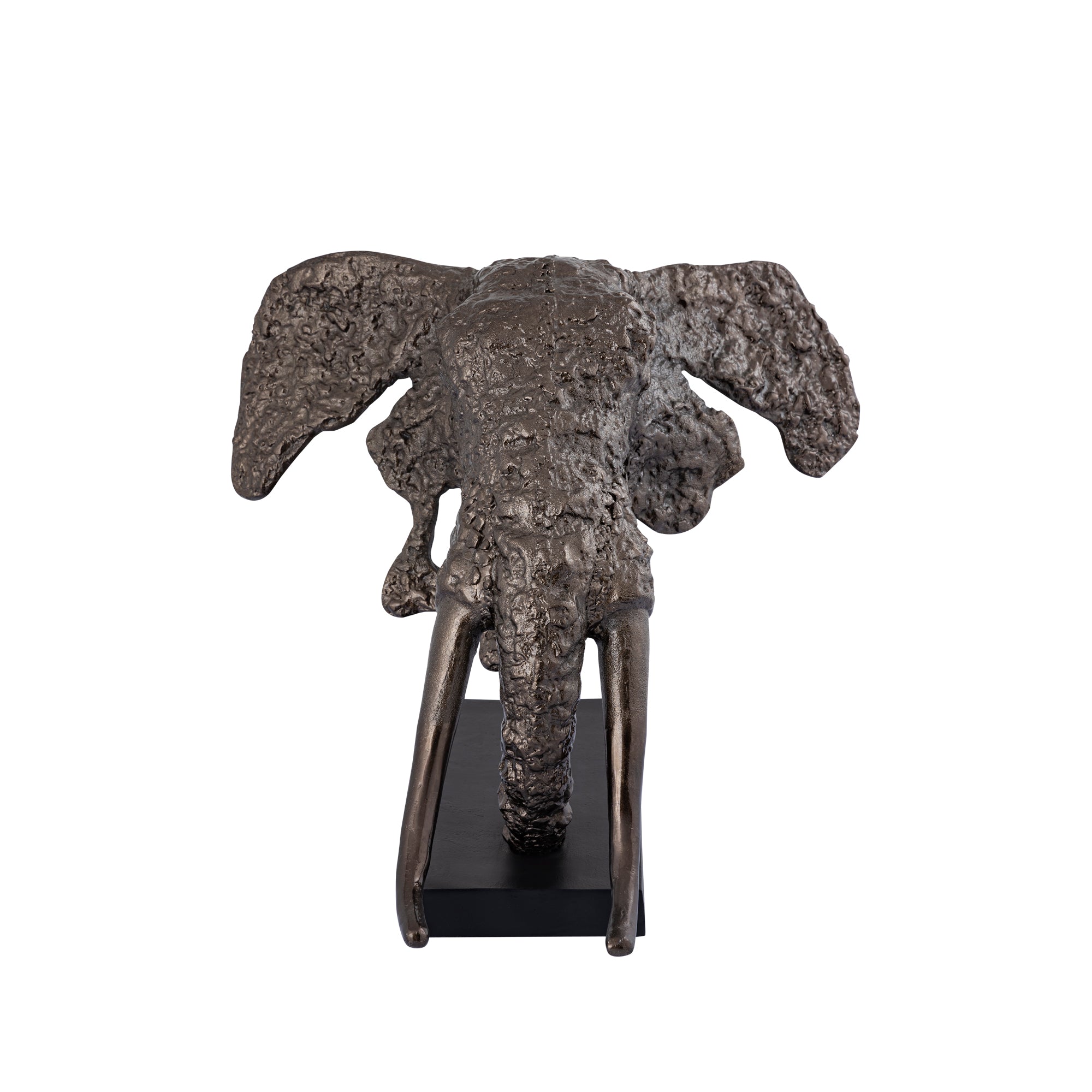 Iriss Messing Gegoten Aluminium Olifant Standbeeld - depauwwonen