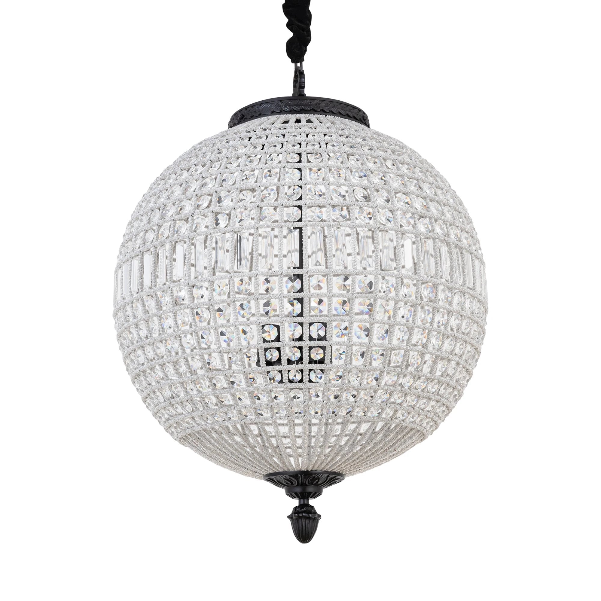 Jaris Crystal Hangende Bal Kroonluchter Lamp L by PTMD