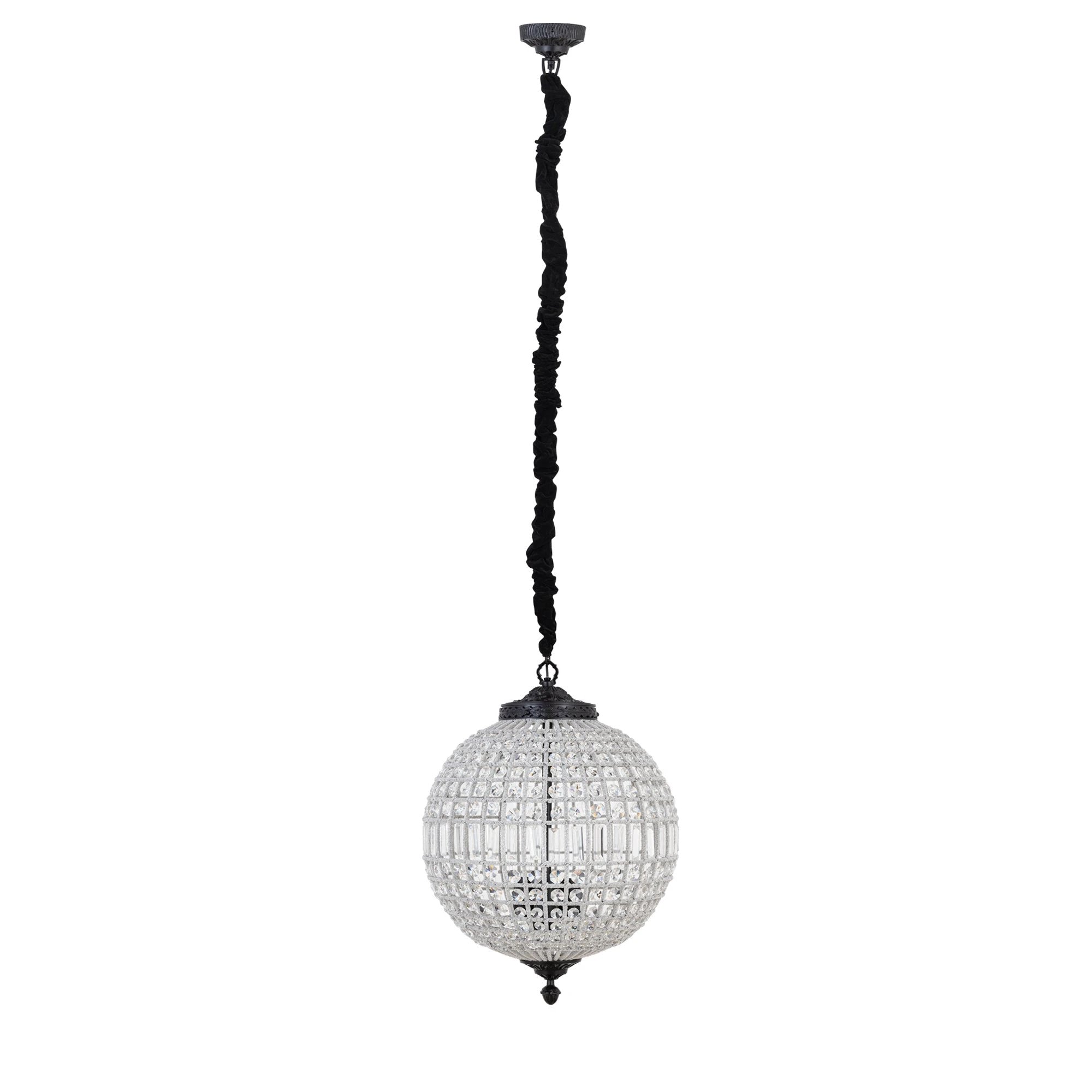 Jaris Crystal Hangende Bal Kroonluchter Lamp M by PTMD
