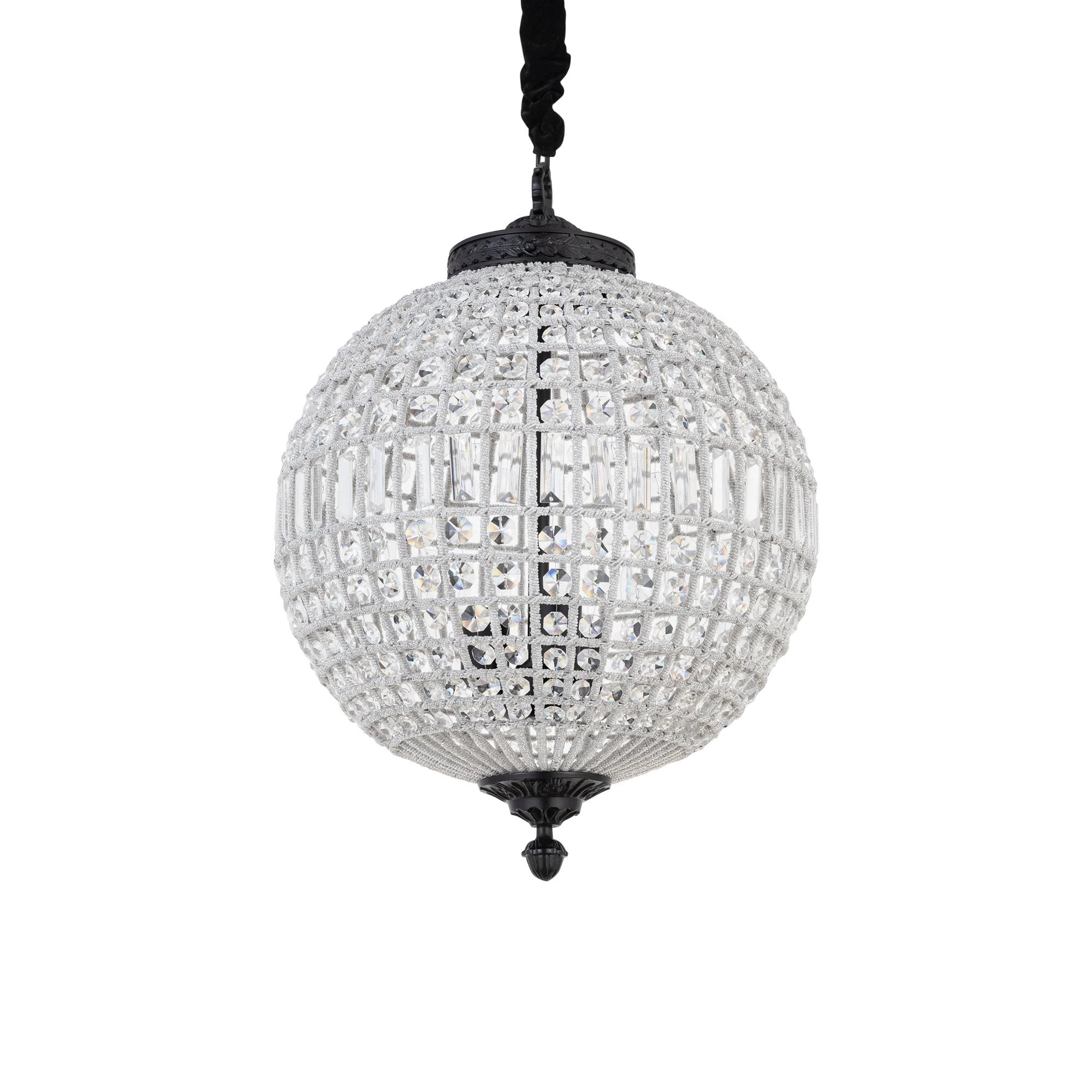 Jaris Crystal Hangende Bal Kroonluchter Lamp M by PTMD
