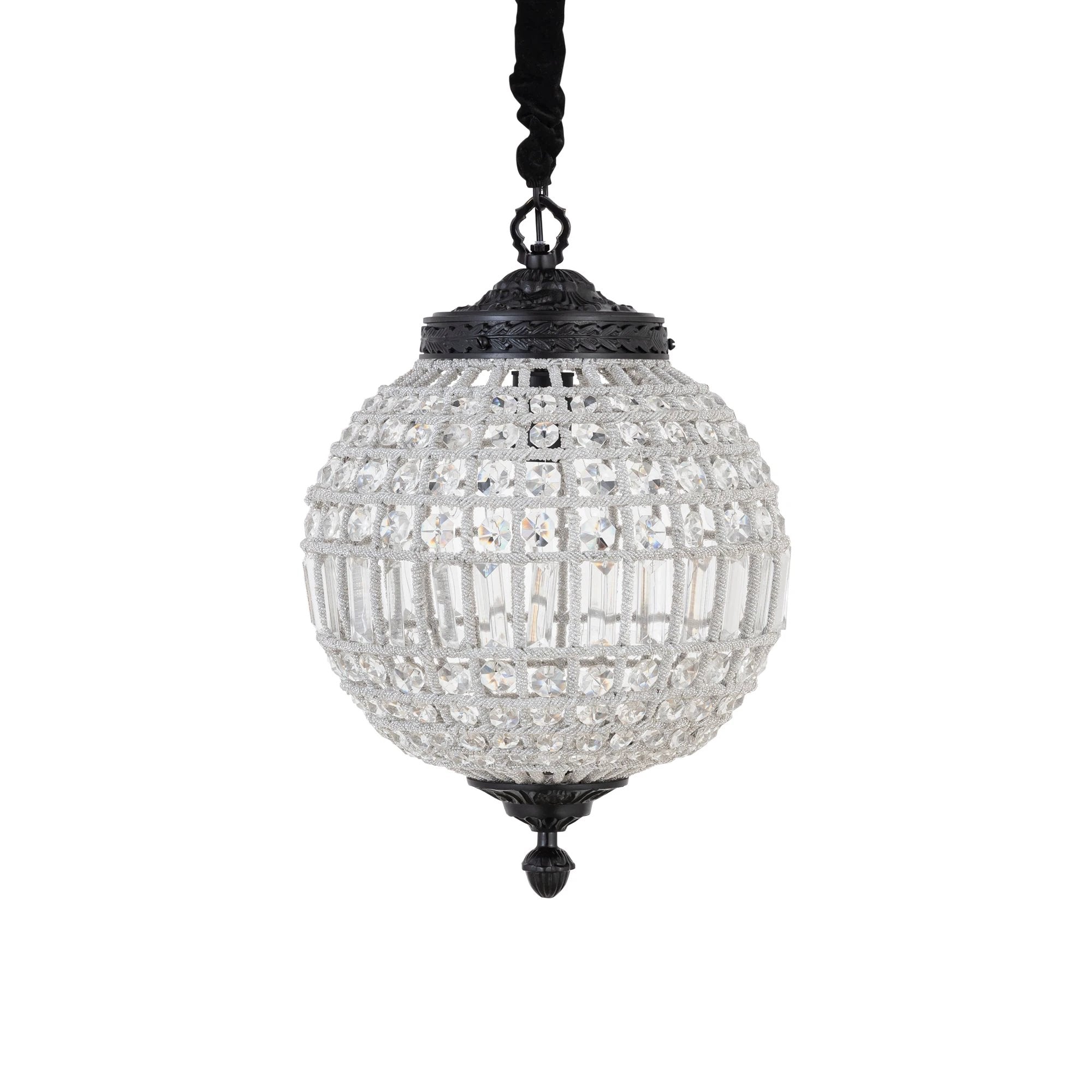 Jaris Crystal Hangende Bal Kroonluchter Lamp S by PTMD