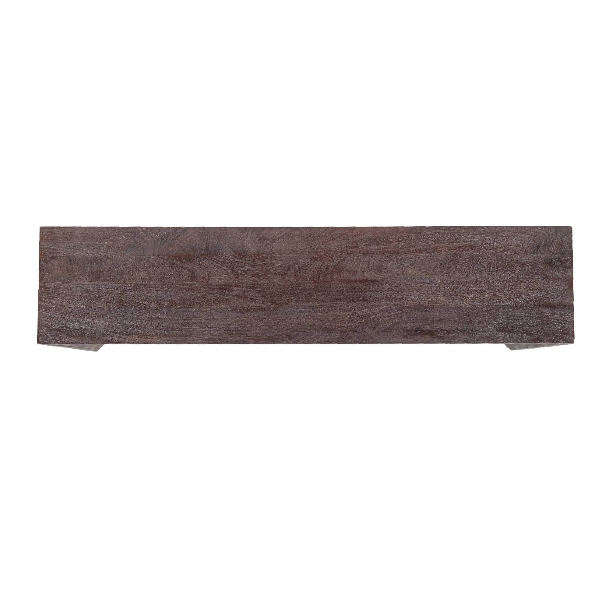 Kyro Bruin Mango Hout Rechthoekige Wandtafel - depauwwonen