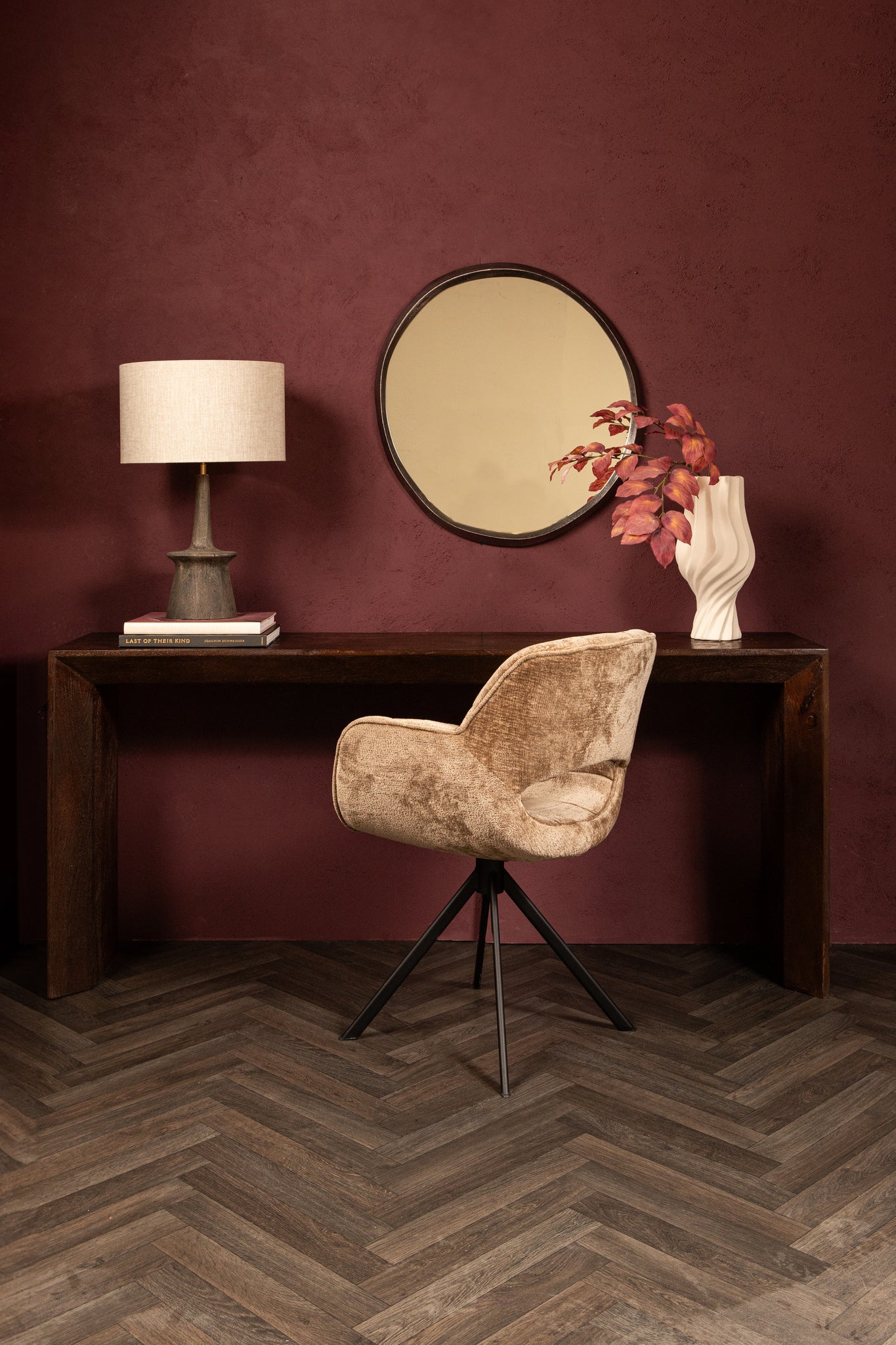 Kyro Bruin Mango Hout Rechthoekige Wandtafel - depauwwonen