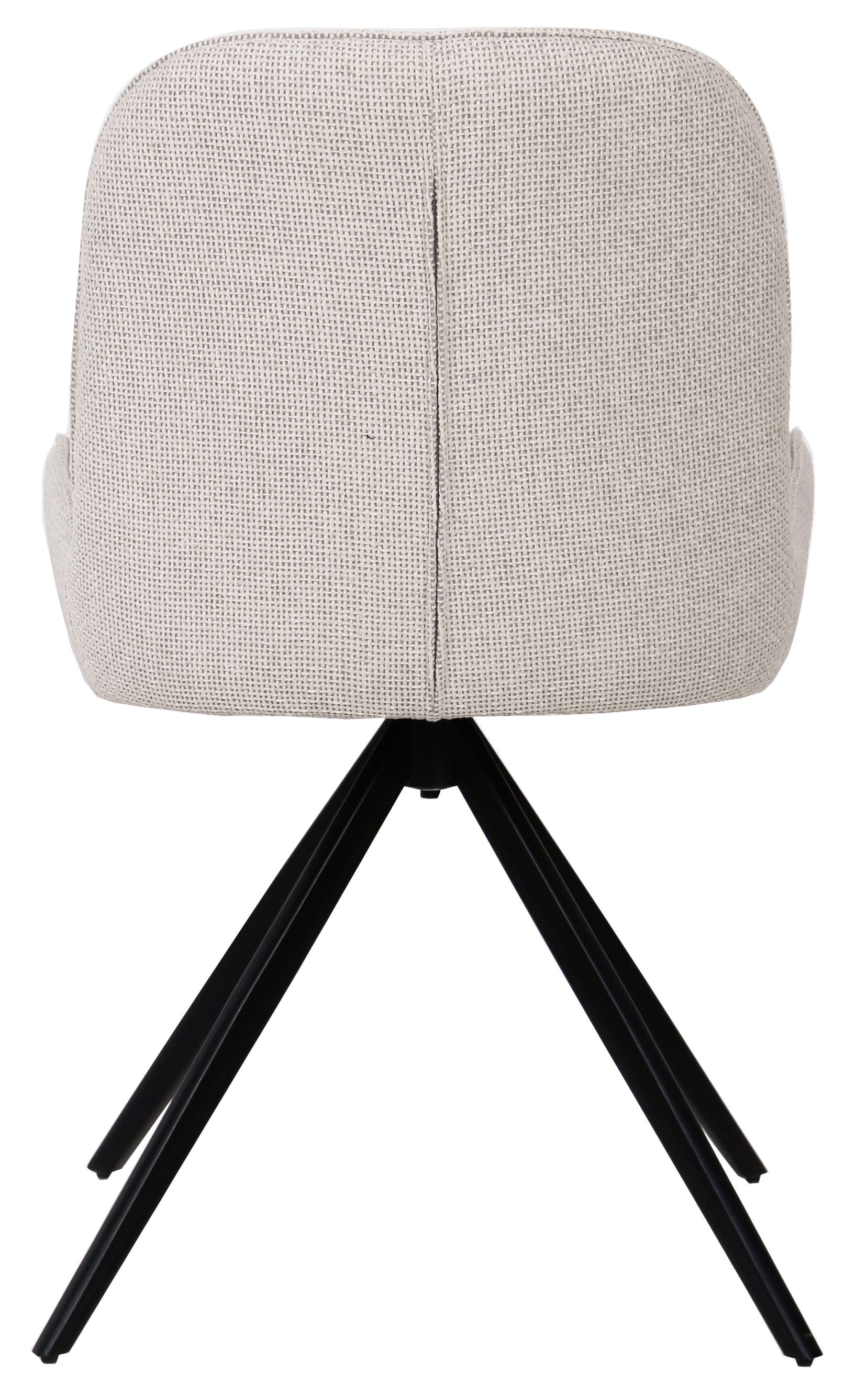 Leander Roomwitte Eetkamerstoel Draaibaar - depauwwonen