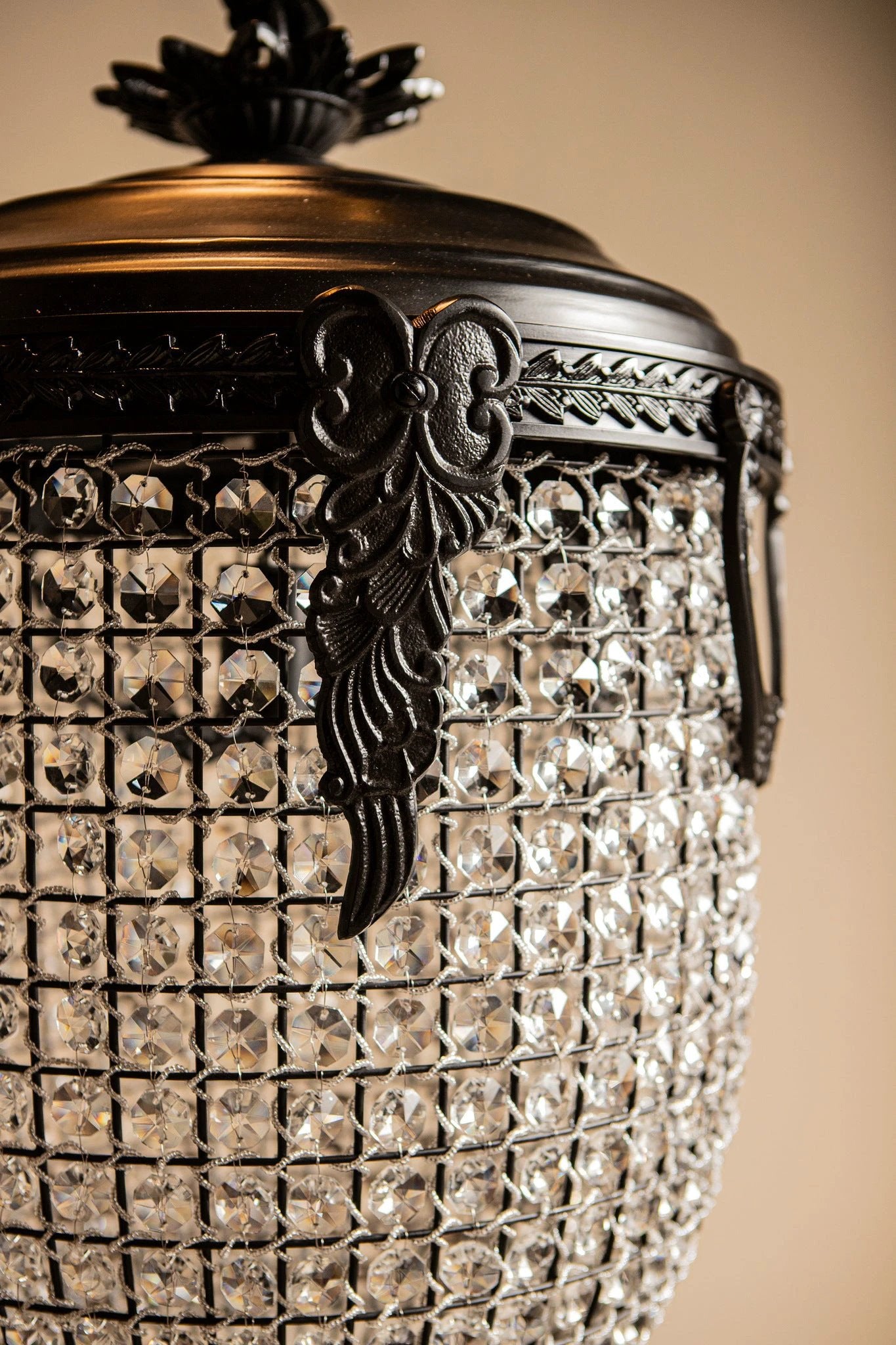 Lidde Crystal Oval Kroonluchter Lamp Klassiek L by PTMD