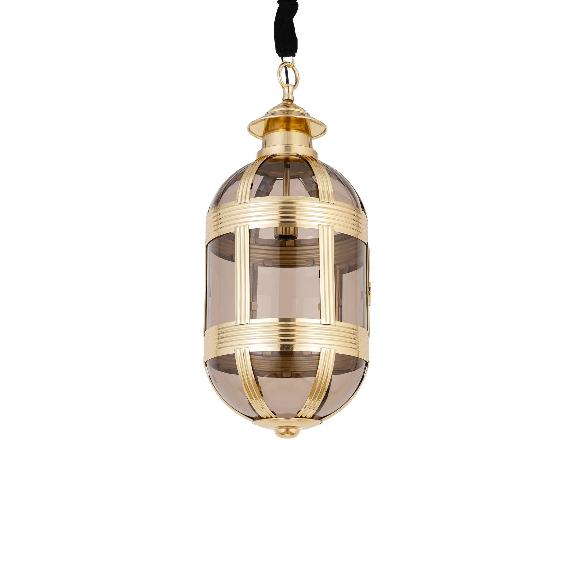 Mikk Messing Antieke Lusterglass Hanglamp Ovaal S by PTMD