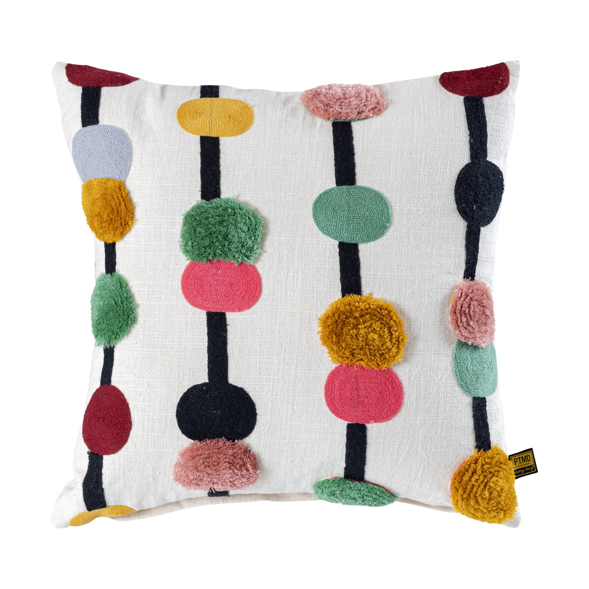 Prinay vierkante kussens met stippen - depauwwonen