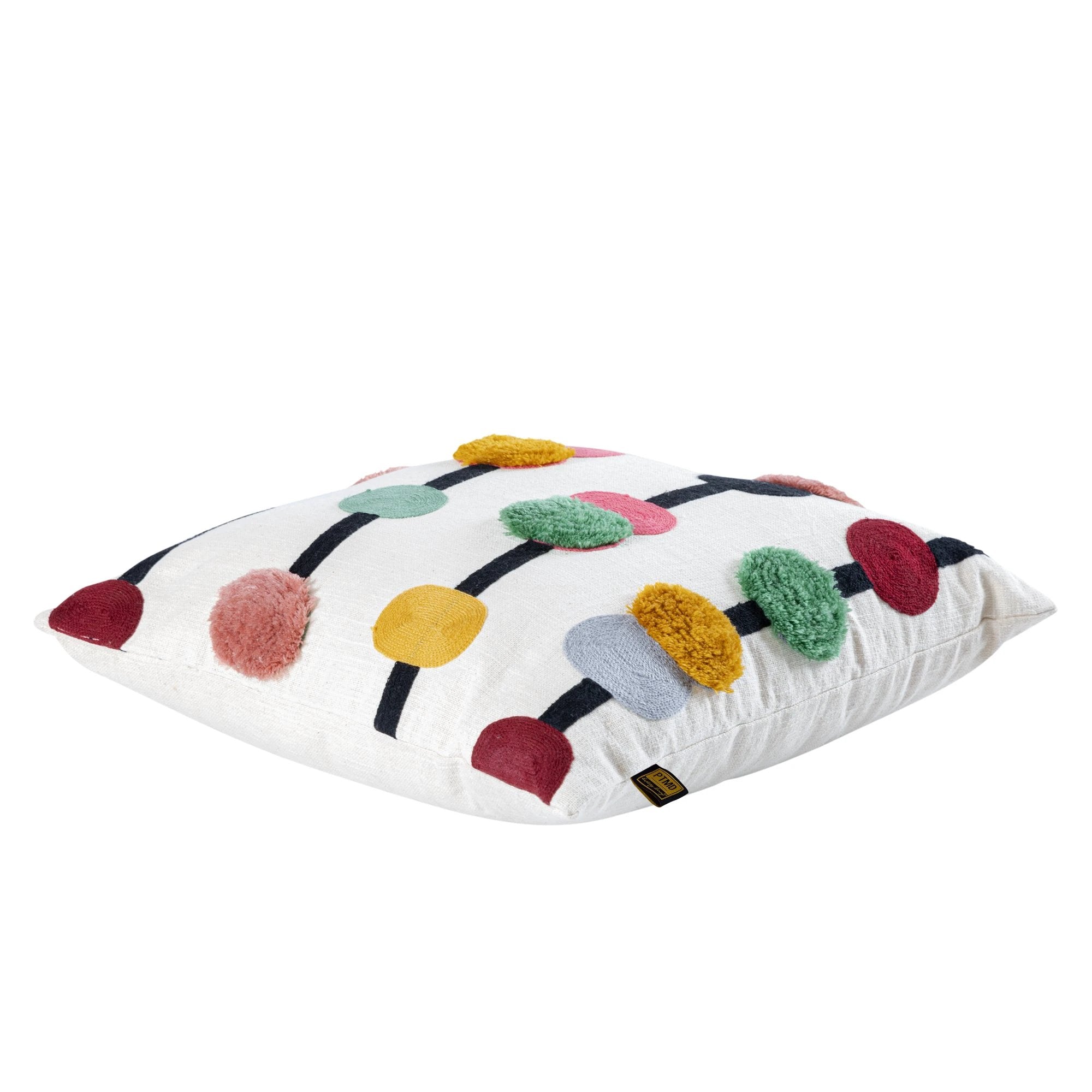 Prinay vierkante kussens met stippen by PTMD