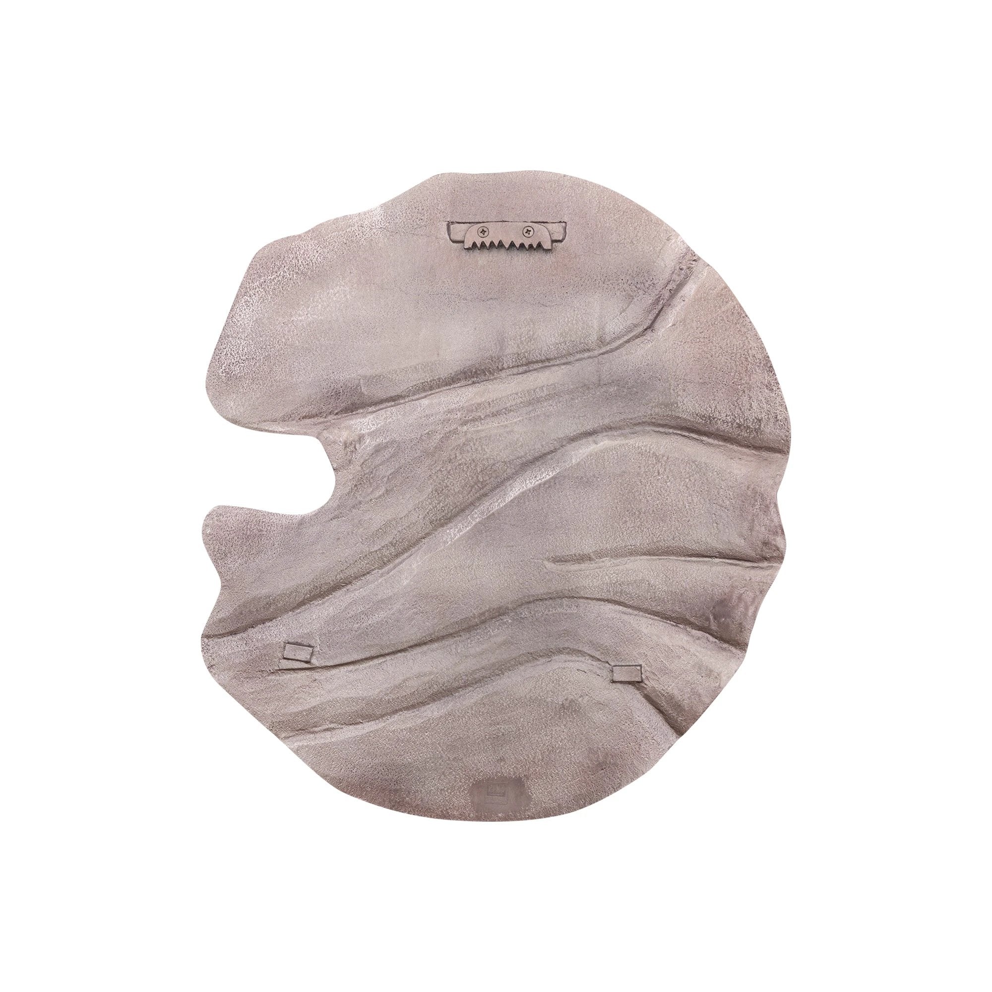 Samraj Bronzen Gegoten Alu Wandpaneel Golfstructuur by PTMD