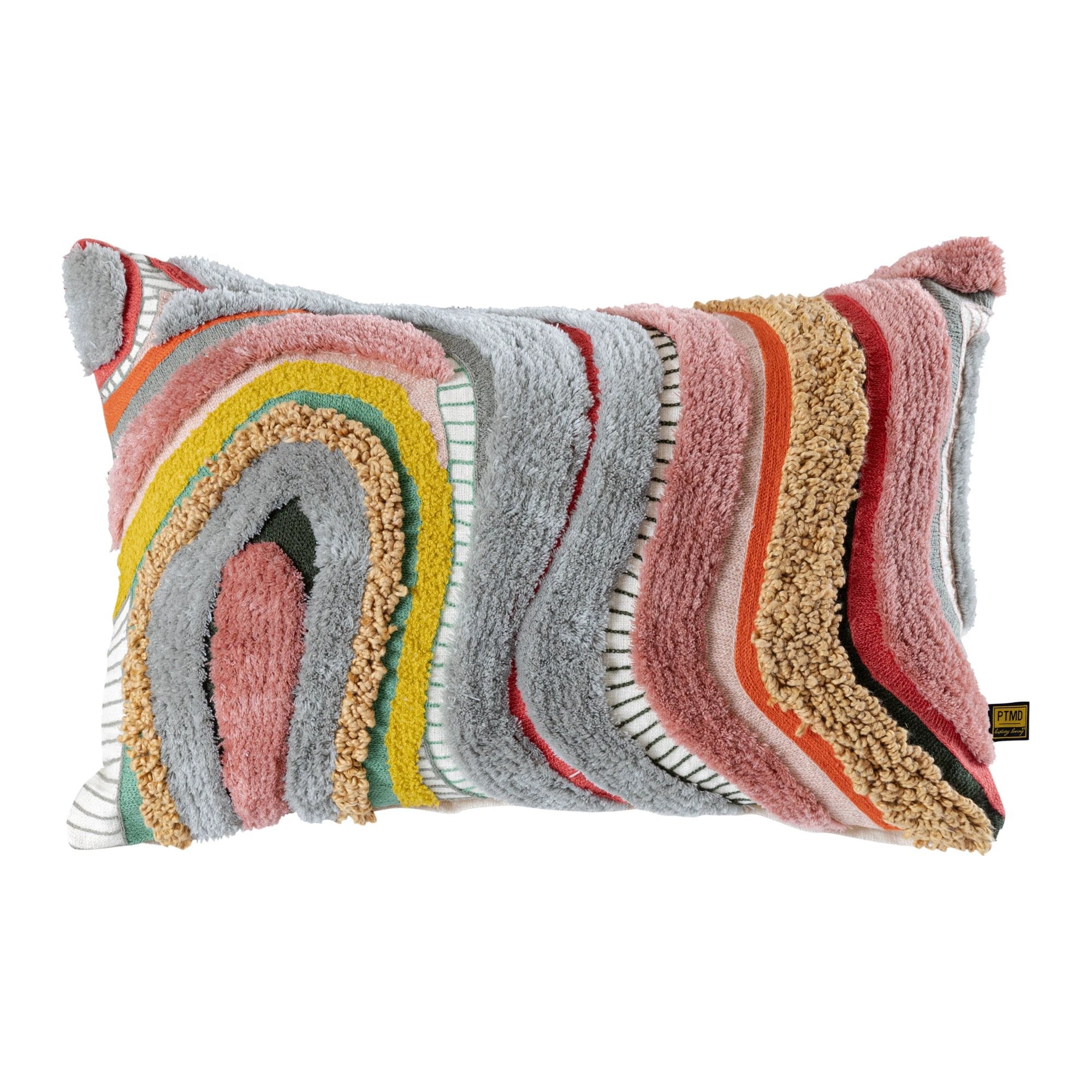 Sephora Rechthoekig Kussen Met Lijnen by PTMD