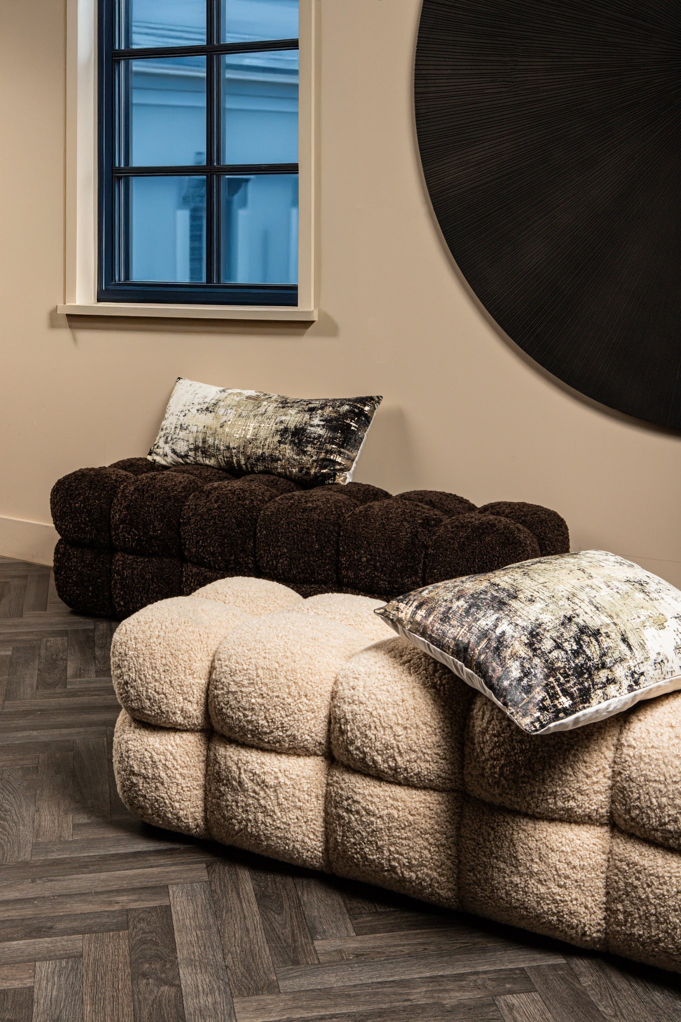 Eettafelbank Teddy Beige by PTMD