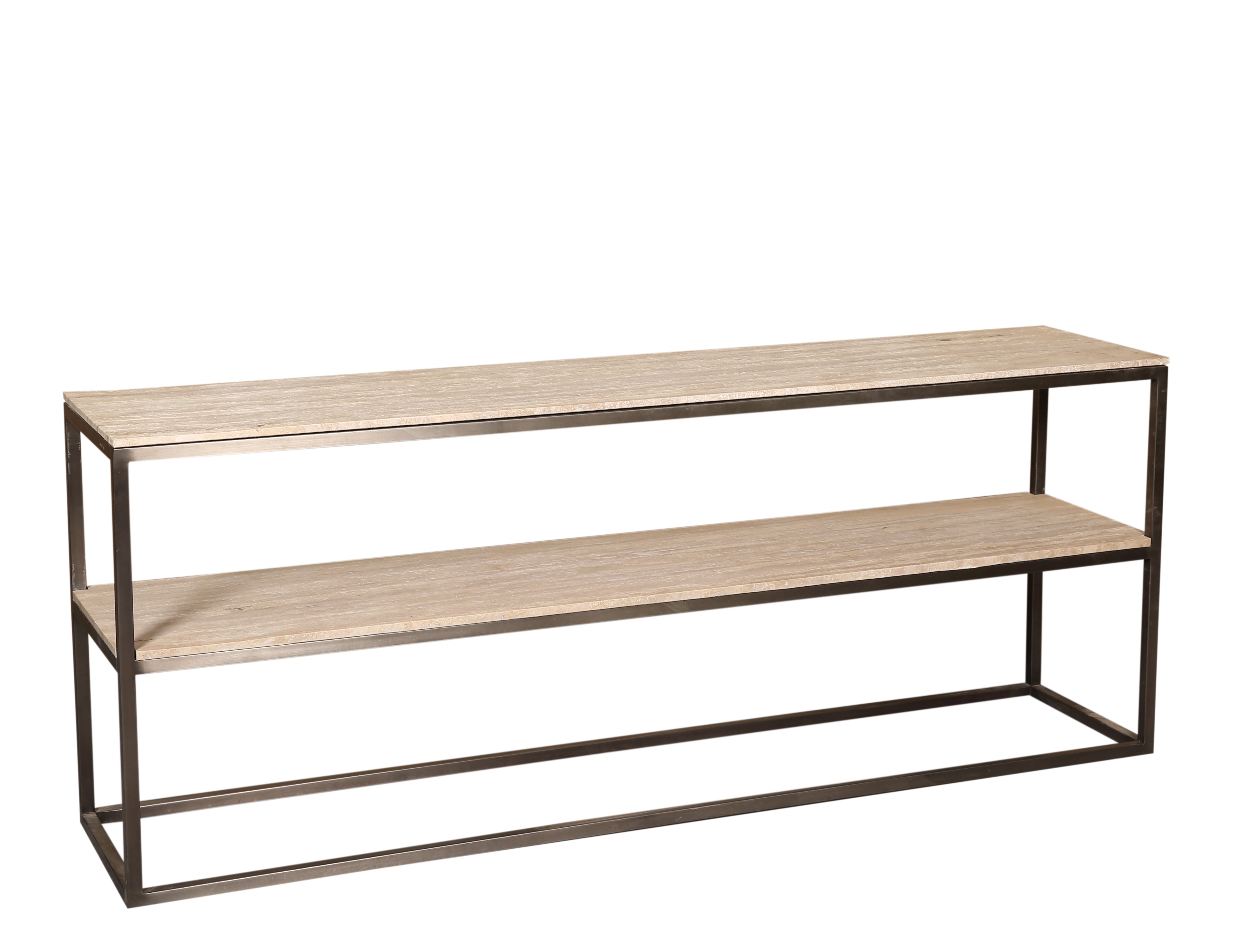 Zoah Beige Travertine Dubbel Wandtafel - depauwwonen