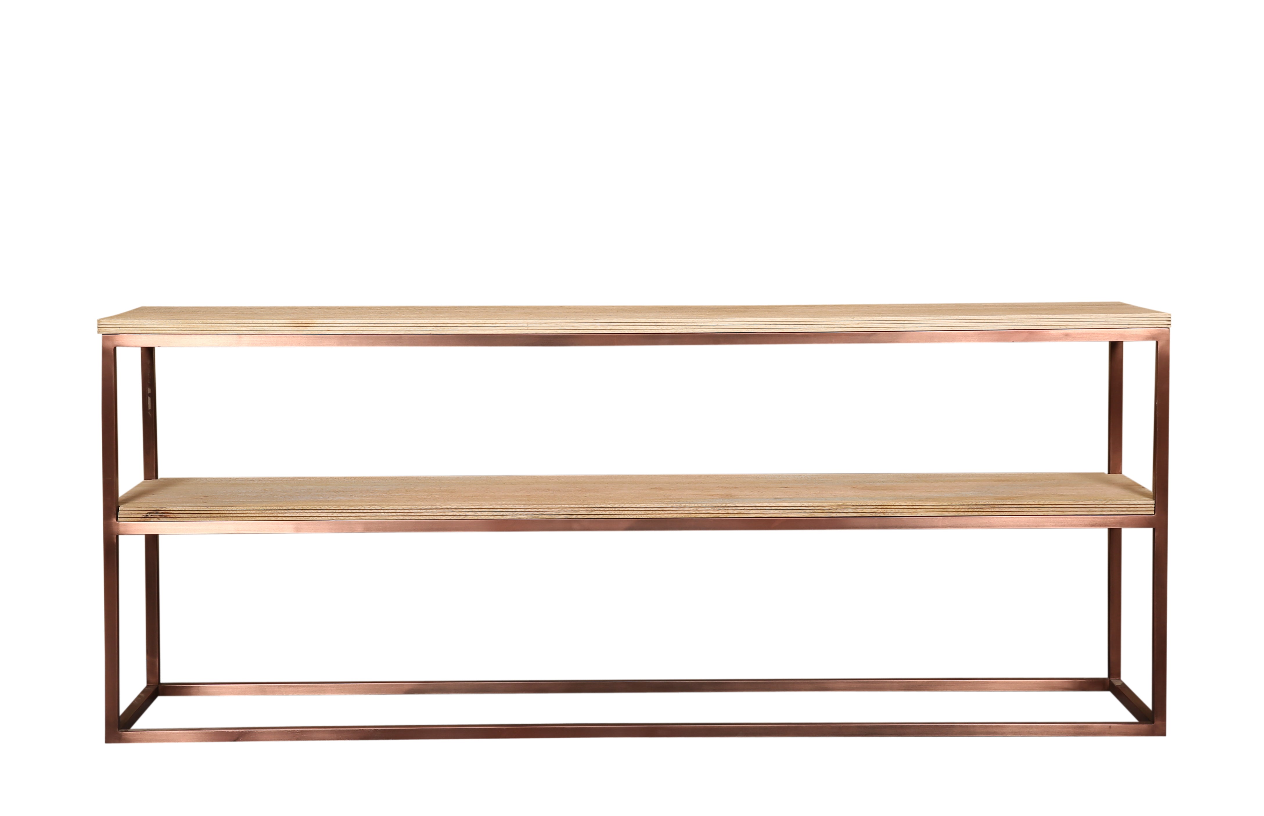 Zoah Koper Mango Houten Wandtafel - depauwwonen