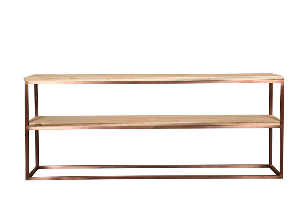 Zoah Koper Mango Houten Wandtafel - depauwwonen