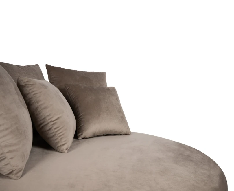 Loveseat Fayen Velvet Sand - 5 Kussen by PTMD