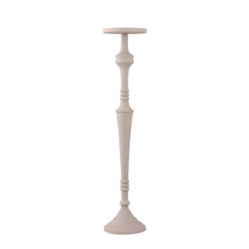 Kandelaar Helen - 21x21x96 cm - Beige by PTMD