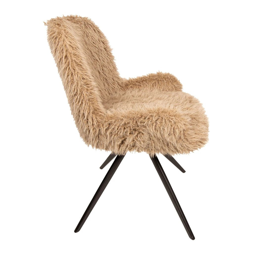 Leander Eetkamerstoel Hair Bruin Draaibaar by PTMD