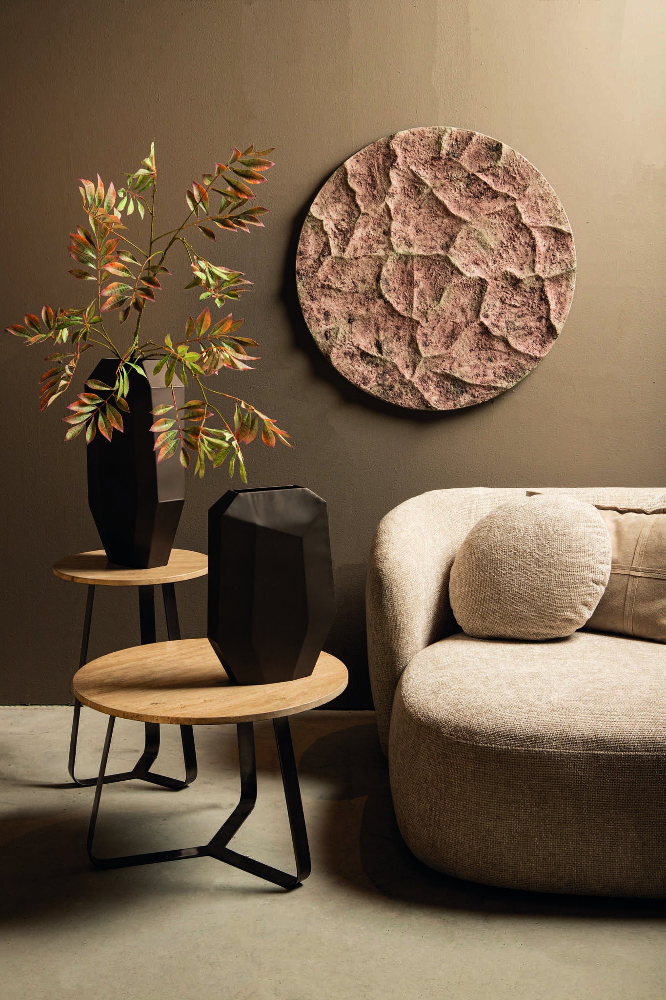 Wandpaneel Rafet Grijs L - depauwwonen