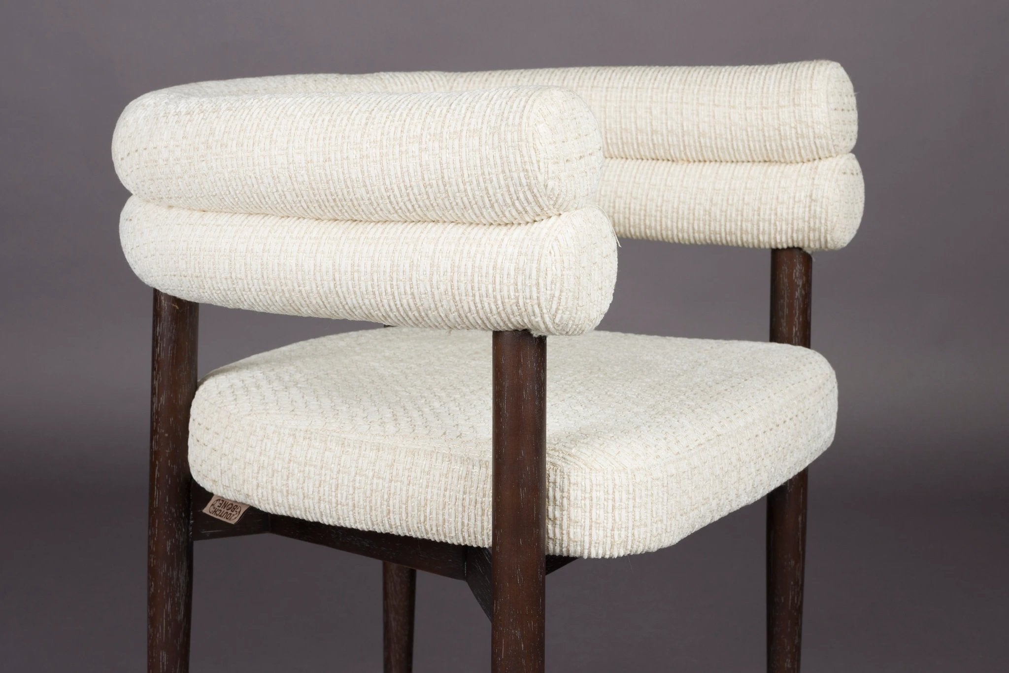 Eetkamerstoel Sela Off White by Dutchbone