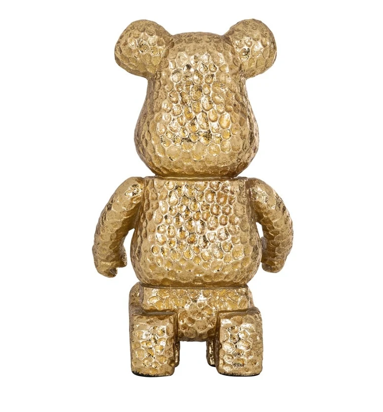 Art Decoration Bear Gold by Richmond Interiors
