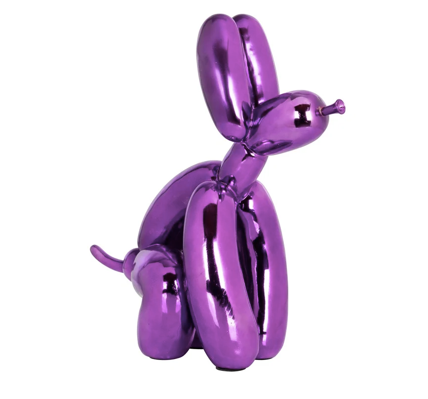 Art Decoration Dog paars - depauwwonen