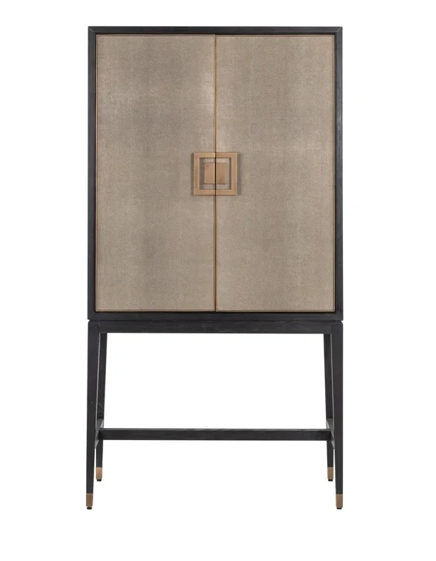 Bar Kast Bloomville Goud - 2 deuren by Richmond Interiors