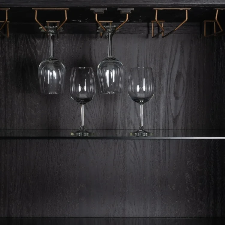 Bar Kast Bloomville Goud - 2 deuren by Richmond Interiors
