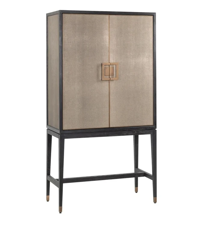 Bar Kast Bloomville Goud - 2 deuren by Richmond Interiors