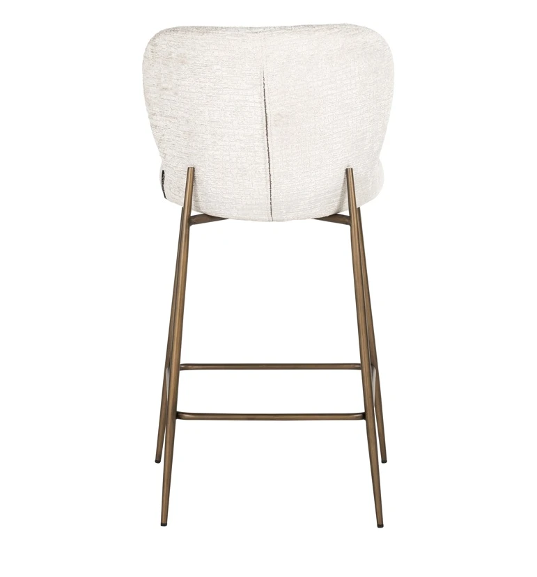 Barstoel Darby Cream Fusion - Laag by Richmond Interiors