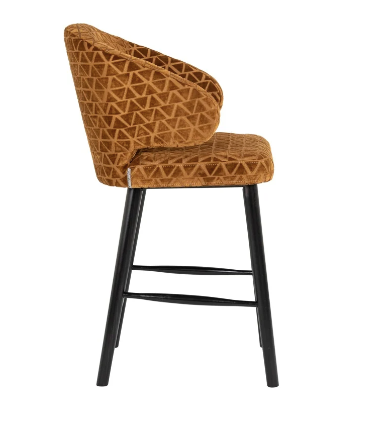 Barstoel Indigo Gold Triangle - Laag - depauwwonen