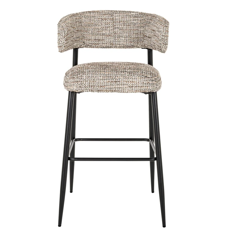 Barstoel Rochelle trendy nature (set van 2) - laag by Richmond Interiors