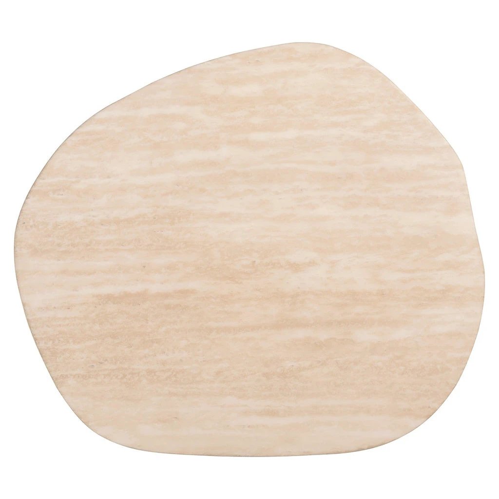 Bijzettafel Fictus Travertine faux (Beige) by Richmond Interiors