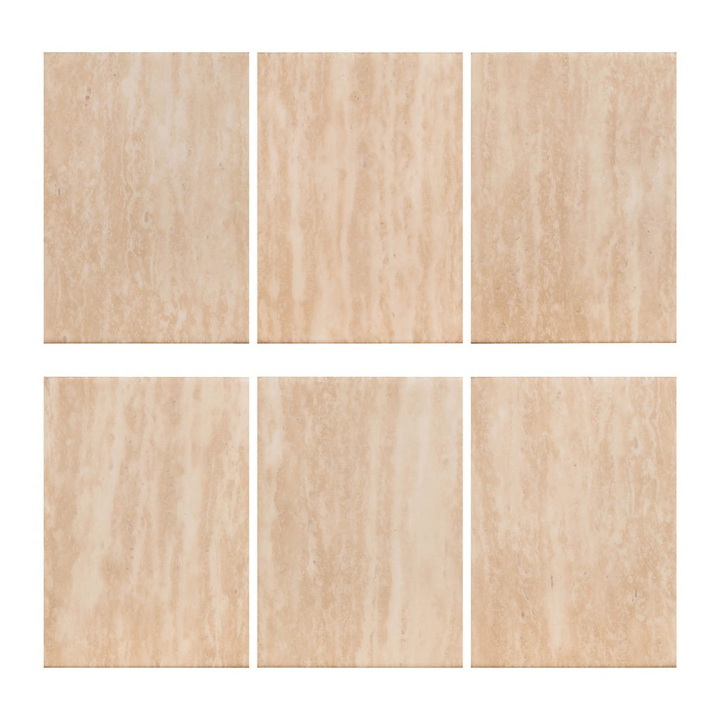 Bijzettafel Fictus Travertine faux (Beige) - depauwwonen