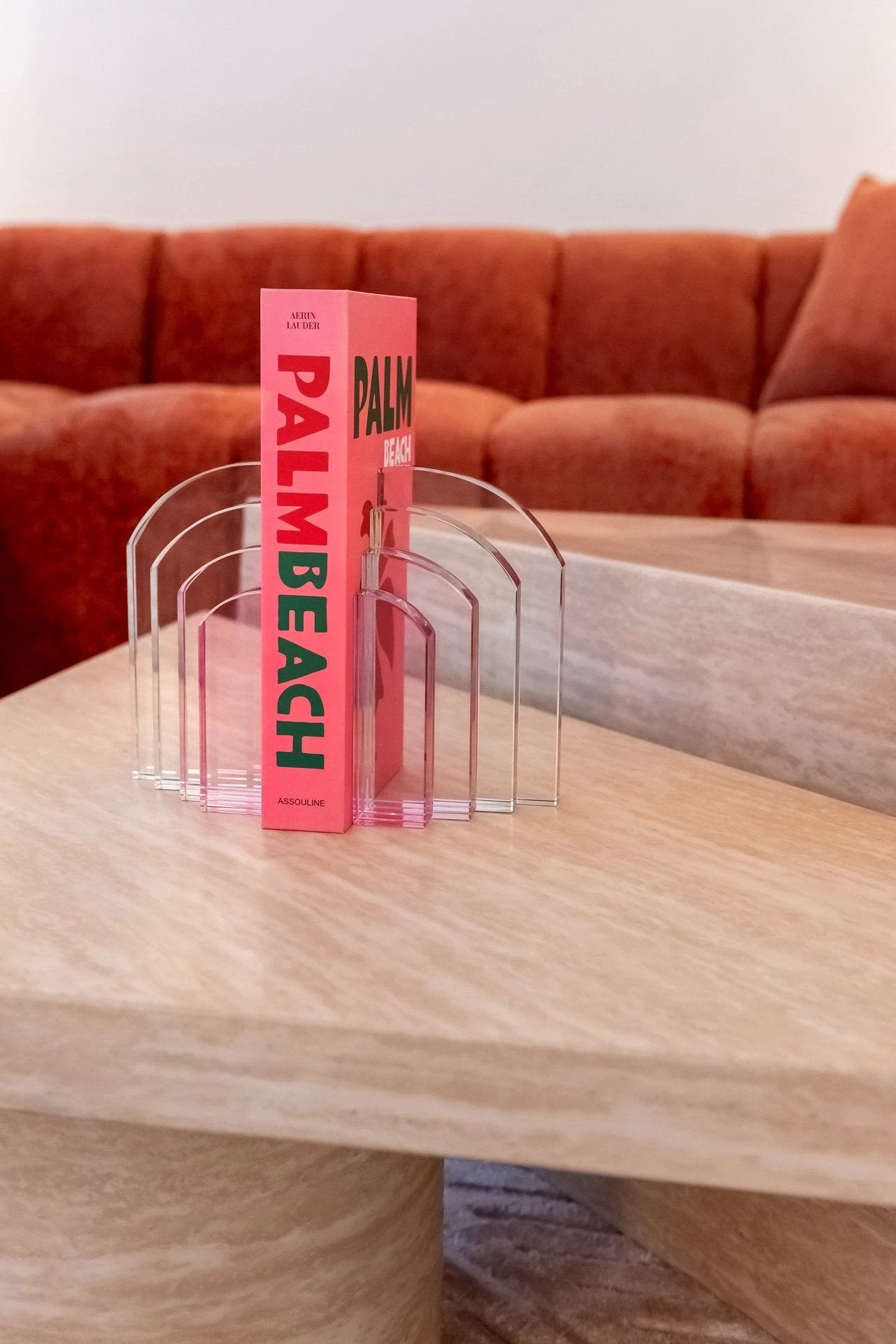 Salontafel set Fictus Travertine faux (Beige) by Richmond Interiors