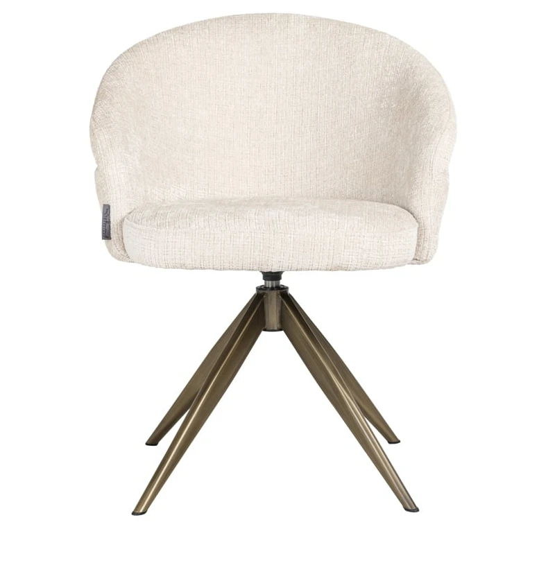 Eetkamerstoel Zendaya Beige Chenille by Richmond Interiors