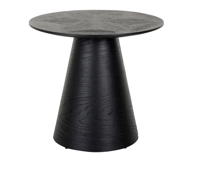 Bijzettafel Blax 58.5Ø - zwart - depauwwonen