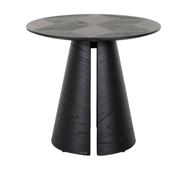 Bijzettafel Blax 58.5Ø - zwart - depauwwonen