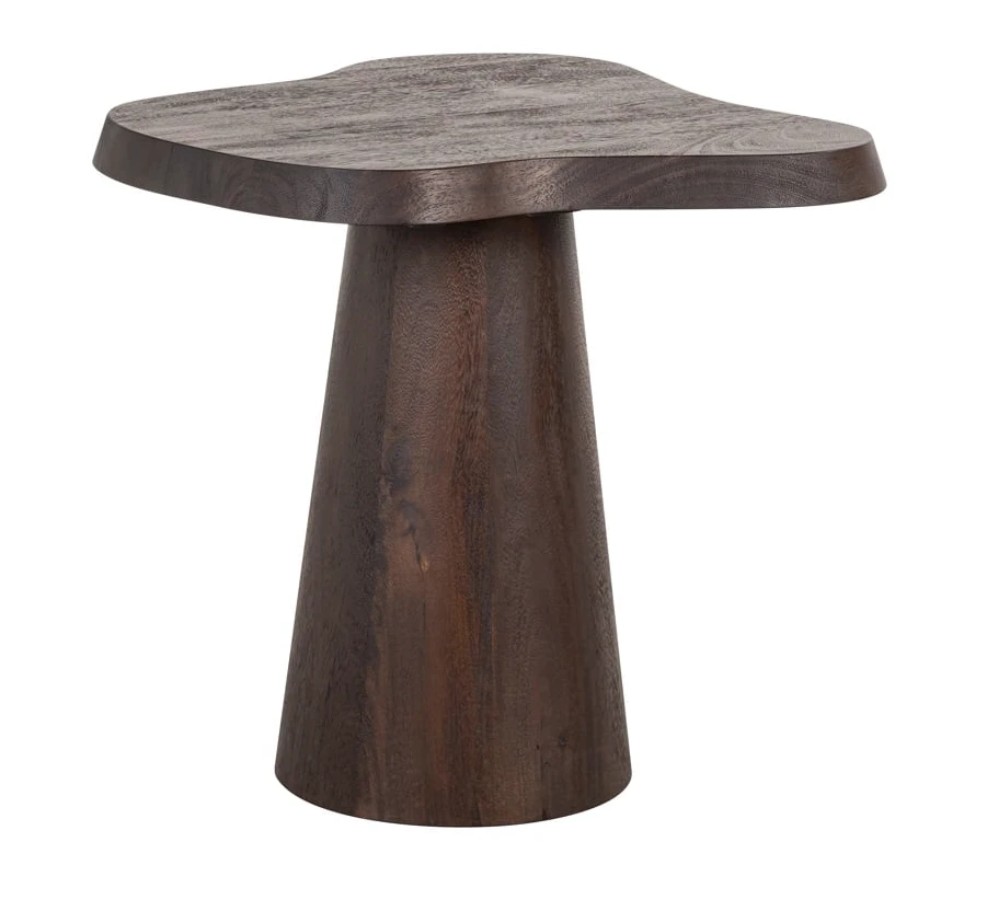 Bijzettafel Odile 50Ø - Donker Bruin by Richmond Interiors