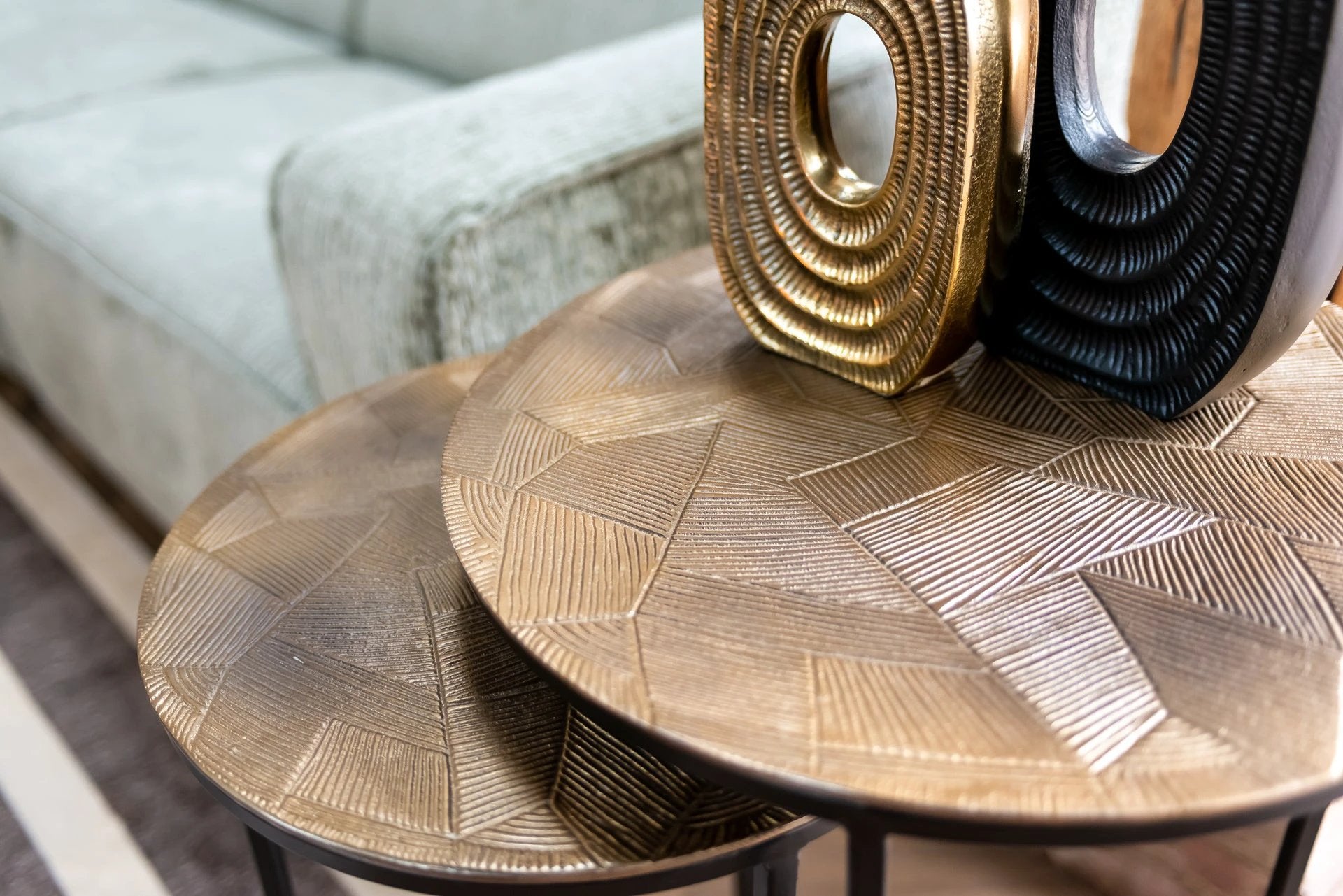 Bijzettafel Tulum - Set van 2 by Richmond Interiors