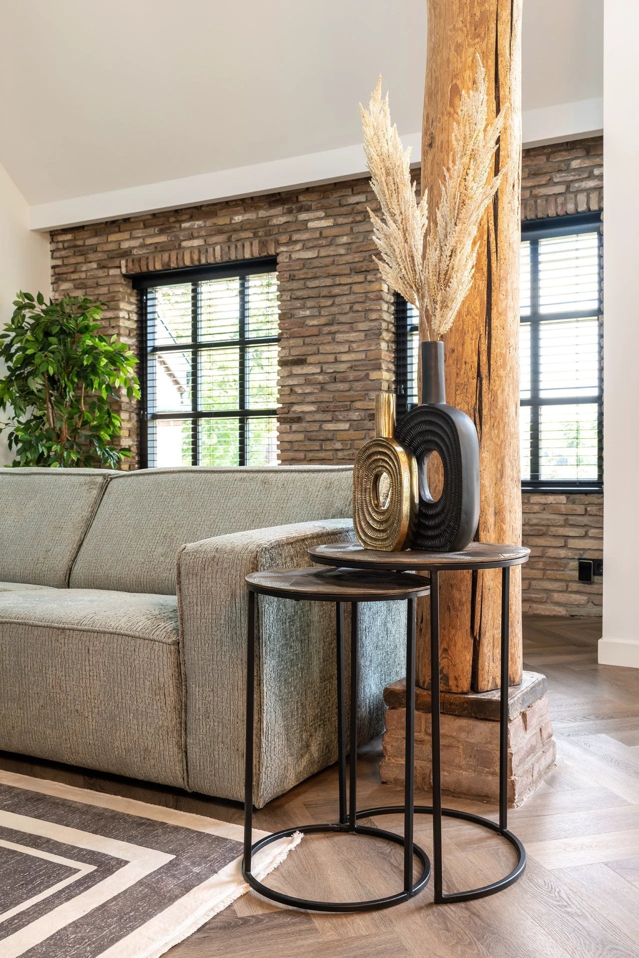 Bijzettafel Tulum - Set van 2 by Richmond Interiors