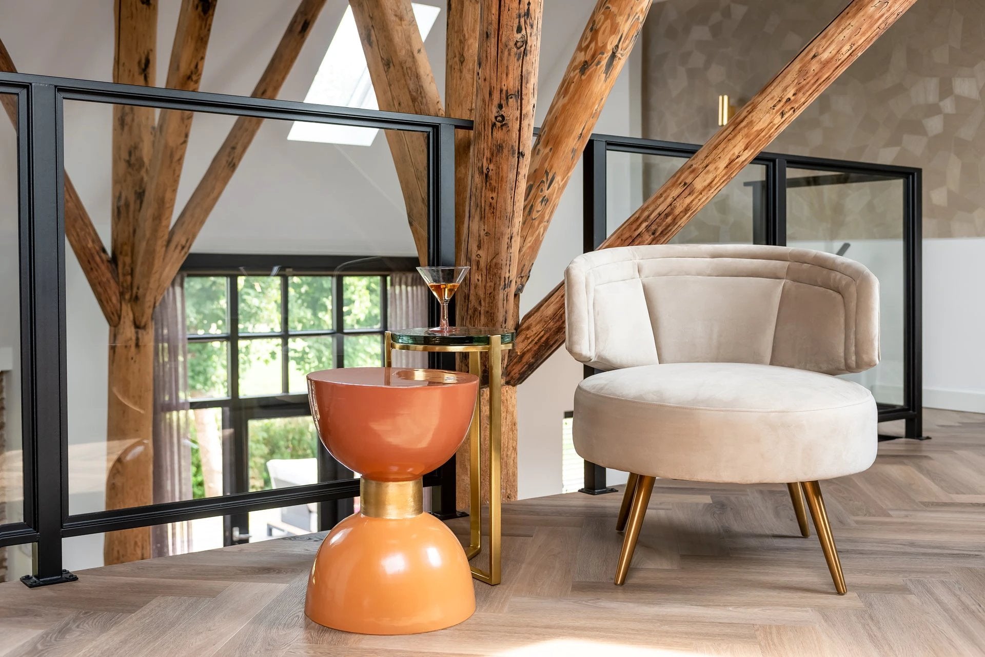 Bijzettafel Aubrey (Goud) by Richmond Interiors