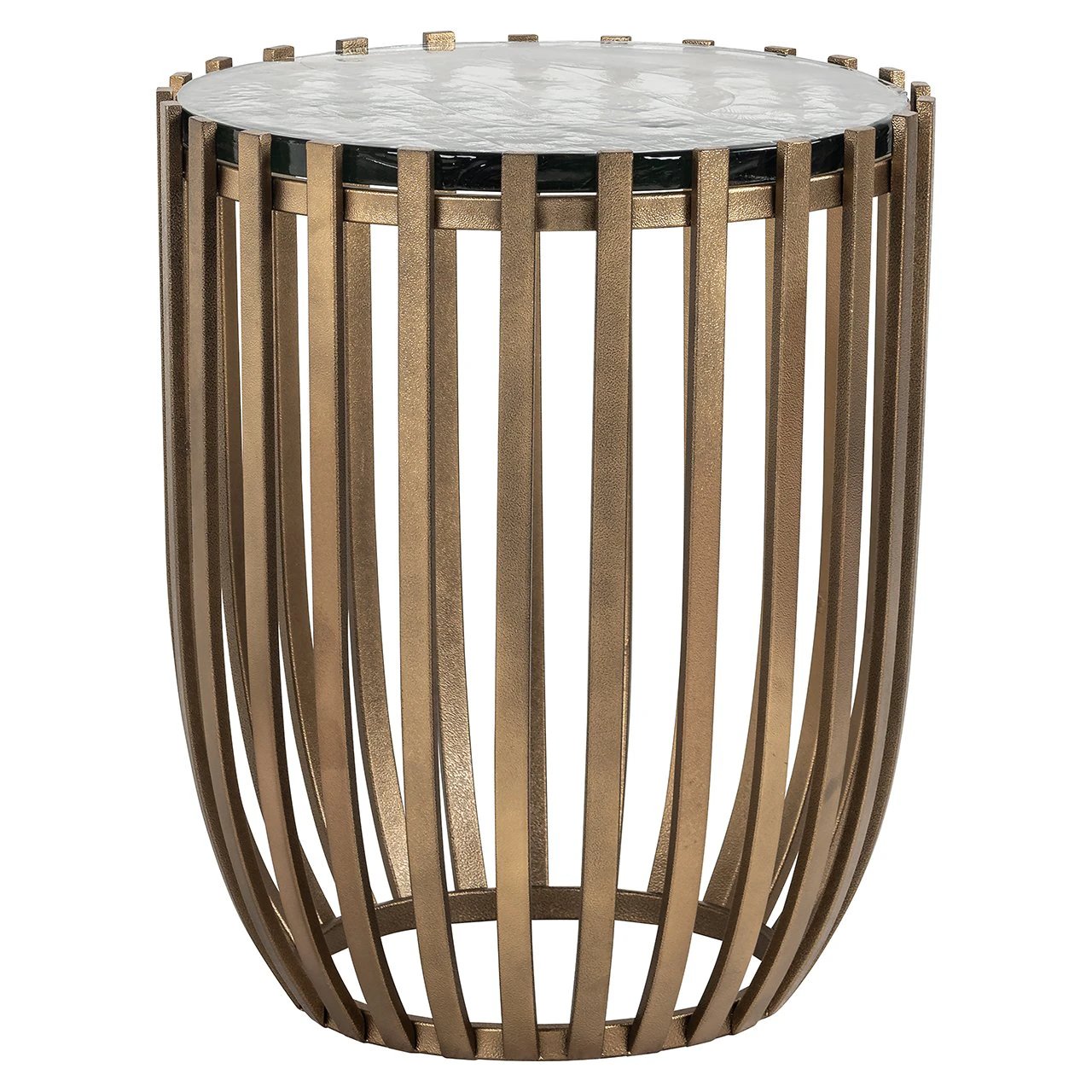 Bijzettafel Volante 47Ø (Gold) by Richmond Interiors