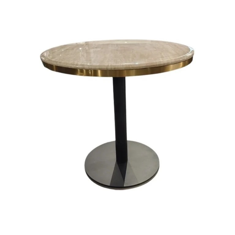 Bistrotafel Brazza 80Ø (Beige) - depauwwonen